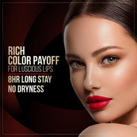 FACESCANADA Comfy Matte Lip Crayon - Hangover 12, 2.8g | 8HR Long Stay | No Dryness | Luxurious Matte Texture | Intense Color in 1 Stroke | Hydrates & Nourishes With Chamomile & Shea Butter