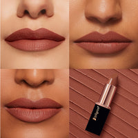 Pilgrim Matte Bullet Lipstick Intense Colour Transferproof & Smudgeproof Nude Kiss -31