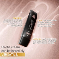 Sotrue Strobe Cream Gold for Face Radiance, Multipurpose Strobe Cream, Dewy Glazed Instant Glow, Highlighter For Face, Boosts Hydration, For All Skin Types, 30g