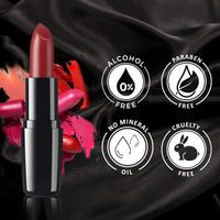 FACES CANADA Weightless Creme Finish Lipstick - Amber (Pink), 4g | Creamy Finish | Smooth Texture | Long Lasting Rich Color | Hydrated Lips | Vitamin E, Jojoba Oil, Shea Butter, Almond Oil