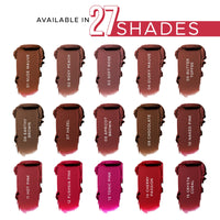 Hilary Rhoda Kissable Lip Crayon |12-Hour Stay | Highly Pigmented Matte Finish | Smudge-Proof & Transfer proof Lipstick | Retractable Lip Crayon | 3.5g - (Nude Mauve | Shade 01)