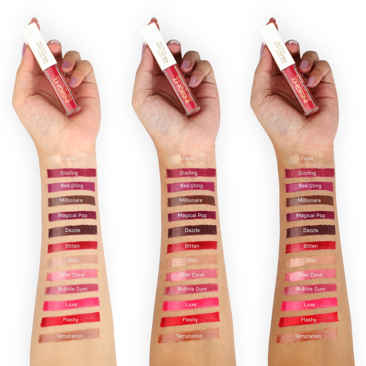 INSIGHT Long Wear Color Rich Lip Gloss, Glossy Finish - LG41-01