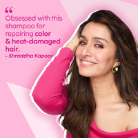 PLIX - THE PLANT FIX Hibiscus Bond Repair Advanced Shampoo for Damaged, Frizzy Hair - 200ml | Repair Hair Molecular Structure | FiberHance & Hibiscus Extract | Men & Women
