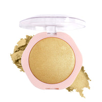 Shryoan Sparkle Make It Pigment Highlighter Palette| Paraben Free & Non-Sticky with Long Wear, Shimmer Finish & Highly Pigmented (12g) (Shade 04)