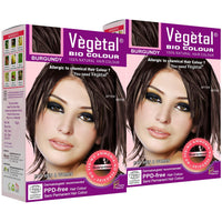 Vegetal Bio Colour, 50G, Pack Of 2, Burgundy
