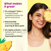 The Plant Fix Plix | Pineapple De-Pigmentation Regime with Pineapple Exfoliation Fruity Toner, Pineapple Juicy Cleanser, Pineapple Depigmentation Dewy Serum, & Smoothie Moisturizer