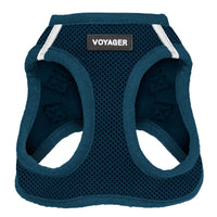 Voyager Step-in Air Dog Harness - All Weather Mesh Step in Vest Harness for Small and Medium Dogs and Cats by Best Pet Supplies - Harness (Blue), XX-Small Harness (Blue) XXS (Chest: 11.5 - 13
