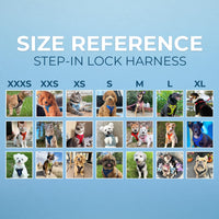 Voyager Step-in Lock Pet Harness - All Weather Mesh, Adjustable Step in Harness for Cats and Dogs by Best Pet Supplies - Black, XL Harness (Black) XL (Chest: 23 - 28