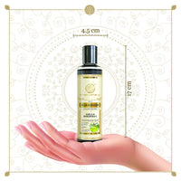 KHADI NATURAL Ayurvedic Amla and Bhringraj Hair Cleanser(Shampoo), SLS and Paraben Free, 210ml & KHADI NATURAL Protein Hair Cream, 100g