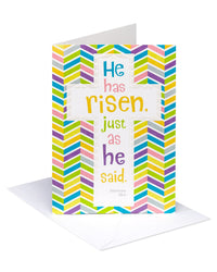American Greetings Religious Easter Cards with Envelopes, He Has Risen (6-Count) The Love Jesus Feels for You