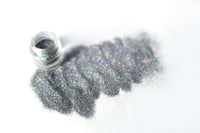 Loose Glitter Eyeshadow Powder Shiney Glitter (Grey Holo)