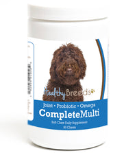 Healthy Breeds Labradoodle All in One Multivitamin Soft Chew 90 Count Labradoodle, Chocolate