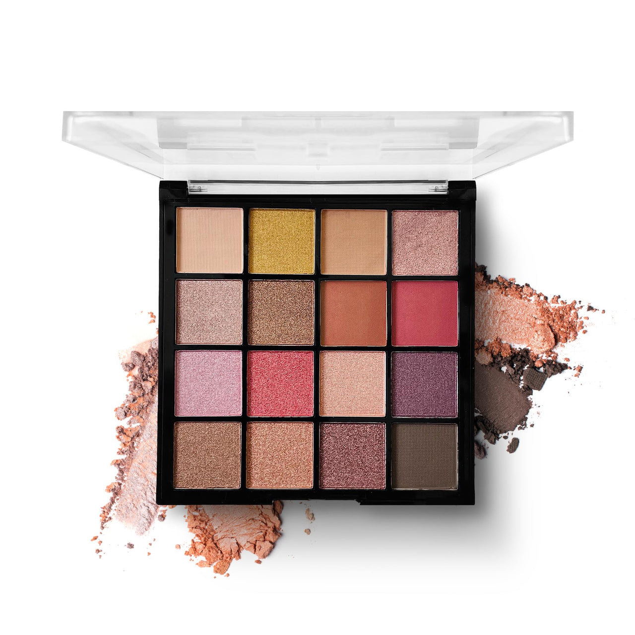 Hilary Rhoda Perfection Eyeshadow Palette | Highly Pigmented Eyeshadow Palette | Matte & Shimmer Finish | Long Lasting Eyeshadow for Women | Blendable Eyeshadow | 20.8g | 16 Shades (Shade 1)