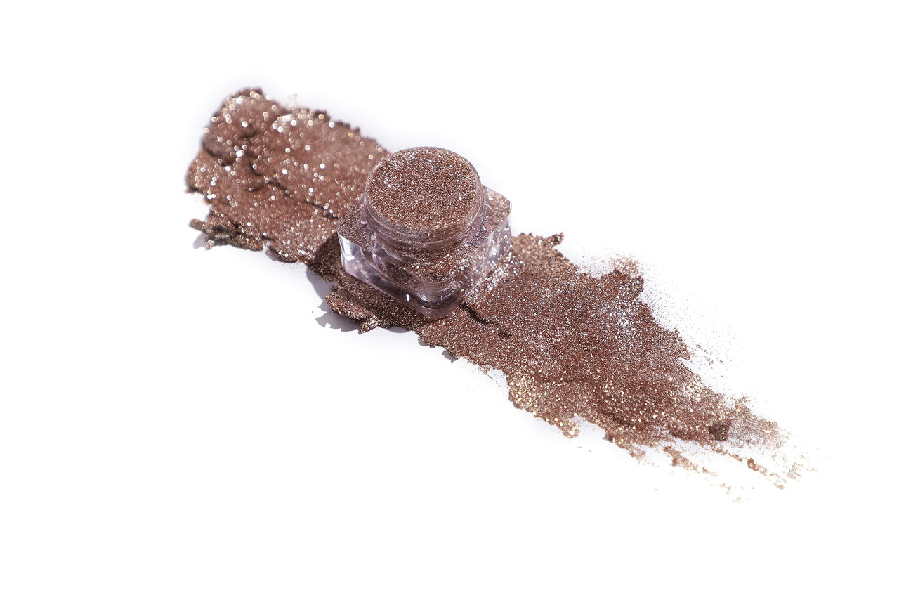 TS COSMETICS Pro Glitter Eyeshadow Palette – Peach Fizz | Pressed Glitter, Shimmer & Matte Finishes | Highly Pigmented, Long-Lasting Eye Makeup