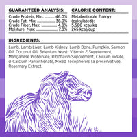 BIXBI Rawbble Freeze Dried Dog Food, Lamb Recipe, 12 oz - 97% Meat and Organs, No Fillers - Pantry-Friendly Raw Dog Food for Meal, Treat or Food Topper - USA Made in Small Batches 12 Ounce (Pack of 1)