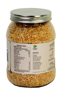 Orgrain India Steel Cut Oats 650g | Steel Cut Oats for Weight Loss | Sugar Free Oats | Healthy Breakfast | 100% Wholegrain Healthy Breakfast