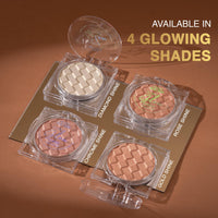 Hilary Rhoda Flash Glow Shine Highlighter | Rich Colour Payoff | Superfine Particles | 3D Reflective Glow | Blends Flawlessly -7g (Gold Shine -Shade 04)