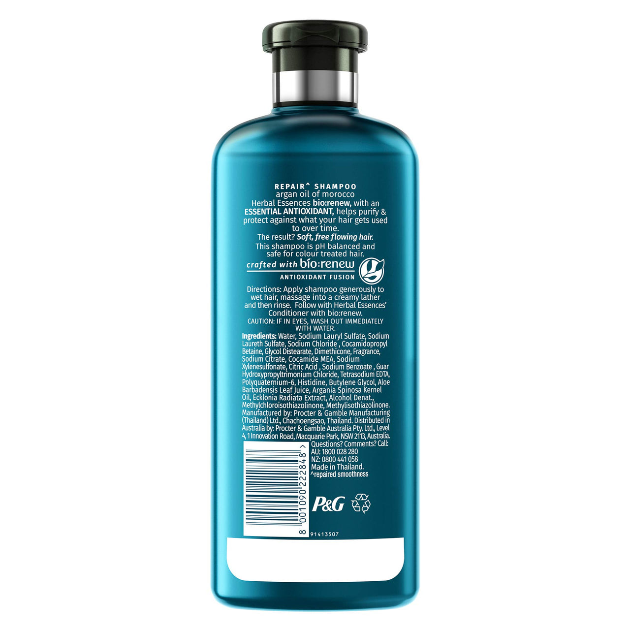 Herbal Essences bio:renew Argan Oil of Morocco SHAMPOO, 400ml & Herbal Essences White Strawberry & Sweet Mint SHAMPOO, 240 ML