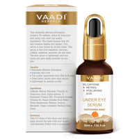 Vaadi Herbals Under Eye Serum With 5% Caffeine & Retinol & Hyaluronic Acid
