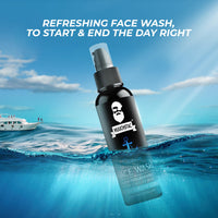 Muuchstac Ocean Face Wash for Men | Fight Acne & Pimples, Brighten Skin, Clears Dirt, Oil Control, Refreshing Feel - Multi-Action Formula (3x100 ml)