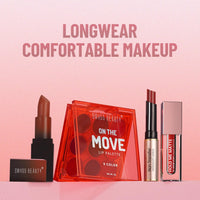 Swiss Beauty Hd Matte Pigmented Smudge Proof Lipstick | Creamy Matte Long Stay Lipstick | Red Letter, 3.4g