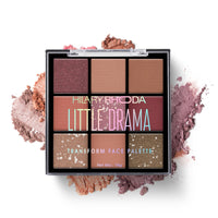 Hilary Rhoda Transform Face Palette|9 Eyeshadows|2 Blushes|Highlighter & Contour|Highly Pigmented|Available In 2 Variants|Matte & Shimmer Finish|All-In-One Kit|18G (Soft Glam - Shade 01)
