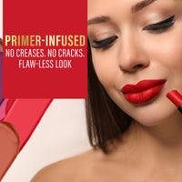 FACESCANADA Long Stay 3-In-1 Matte Lipstick - Sinful Peach 05, 2 Gm
