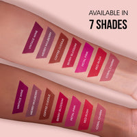 OG Beauty Moisture Lock Liquid Lipstick - Berry Blossom, Rich Colour Payoff, Long-Lasting, Smudge-Proof, Matte Finish, Hydrating, Plumping Lip Color, Enriched with Hyaluronic Acid & Vitamin E, 4.5 mL