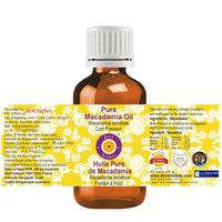 Deve Herbes Pure Macadamia Oil (Macadamia ternifolia) Natural Therapeutic Grade Cold Pressed 15ml