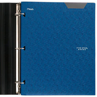 Five Star 2 Pocket Folders, 4 Pack, Stay-Put Folders, Plastic Colored Folders with Pockets & Prong Fasteners for 3-Ring Binders, 11 x 8-1/2, Black, Red, Green, Blue (38049)