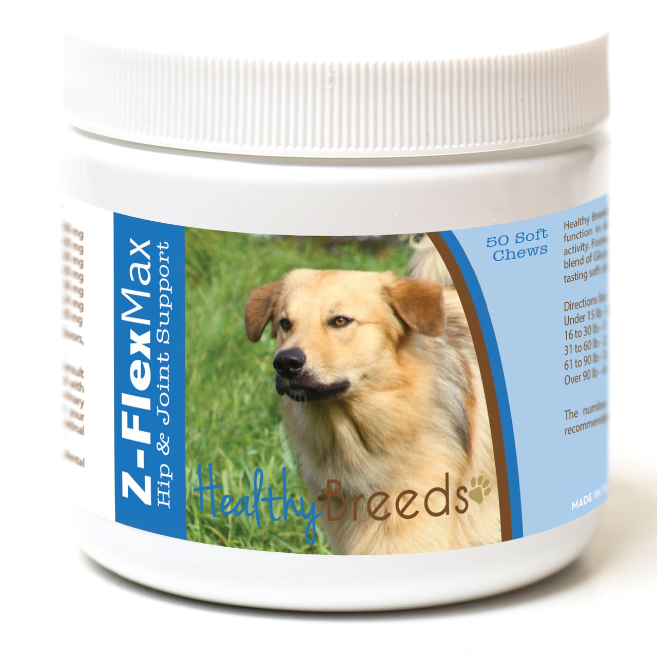 Healthy Breeds Chinook Z-Flex Max Hip and Joint Soft Chews 50 Count 50 Ct