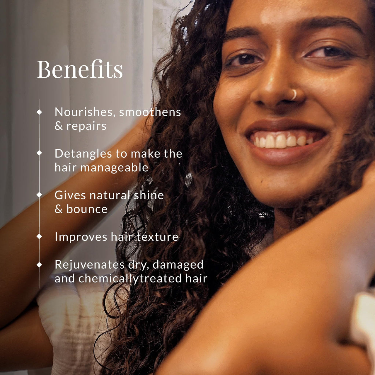 Forest Essentials Travel Hair Conditioner With Cold Pressed Oils & Infusions Of Hibiscus Flowers, Herbs & Leaves For Dry, Frizzy & Chemically Treated Hair (Coconut, Fresh), SLS/SLES Paraben Free, 50ml