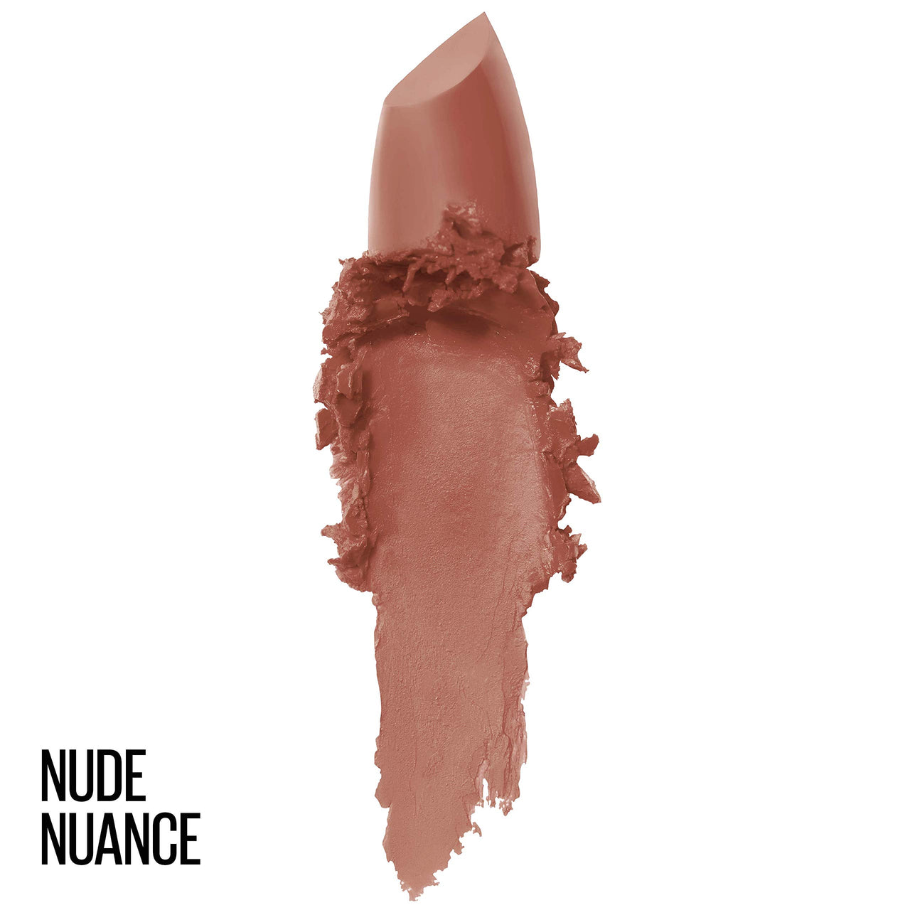 Maybelline New York Color Sensational Creamy Matte Lipstick, 657 Nude Nuance, 3.9G And Maybelline New York Fit Me Matte+Poreless Liquid Foundation Tube, 128 Warm Nude, 18Ml