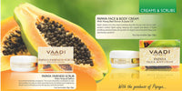 Vaadi Herbals Saffron Skin Whitening Massage Cream, Basil Oil and Shea Butter, 50g