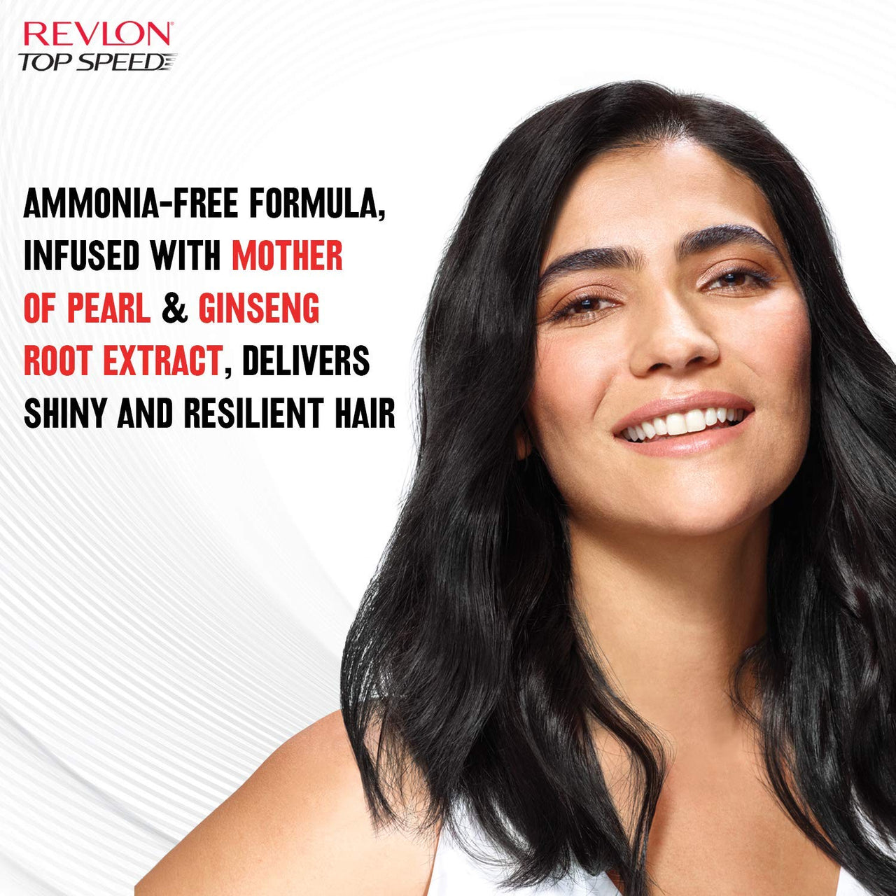 Revlon Top Speed Hair Color for Men Natural Black with Outrageous Conditioner 190ml | 100% Grey Coverage in 5 Minutes | Infused with Mother of Pearl and Ginseng Root extract | Prevent Fading, add Volume, Softness & Shine to Hair