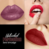 Shryoan Rich Color Non-Transfer Lipstick | Waterproof & Super Matte Finish | Long Stay Creamy Lipstick | Single Swipe Application (BERRY RUSH - 07)