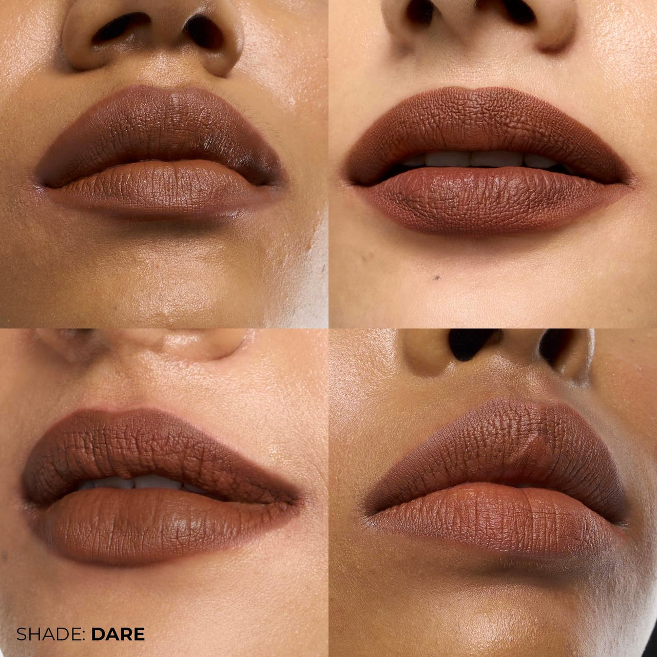 Fae Beauty Lip Whip 12Hr Comfortable Matte Liquid Lipstick (10ml) | Long Wear | Non Drying | Soft Mousse Smudgeproof Formula | Vegan | With Moisture Lock Technology | Enriched with Vitamin E and Cherry Coffee - Dare