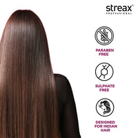 Streax Professional Canvoline Shampoo, Sulphate Free Shampoo for Women, Keratin Shampoo, For Straightened hair Post care, With Kera-Change Complex, Sulphate & Paraben Free Shampoo, 300 ml