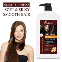 TryOnes Dandruff-Control Shampoo | Ginger Root | Anti Dandruff | Silicon, Sulphate & Chemical Free | For All Hair Types | 1000ml
