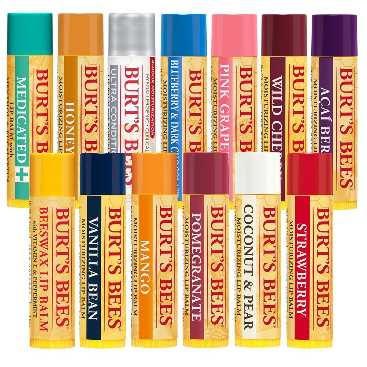 Burt's Bees 100% Natural Moisturizing Lip Balm, Ultra Conditioning with Kokum Butter, Shea Butter & Cocoa Butter - Pack of 1