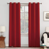 Sun Zero Easton Energy Saving Blackout Grommet Curtain Panel, 40