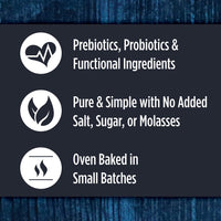 Nulo Functional Granola Bars, Healthy Dog Treats, Oven Baked, Made with Prebiotics and Probiotics, Contains No Added Salt, Sugar, or Molasses, 10 Ounce Bag Omega