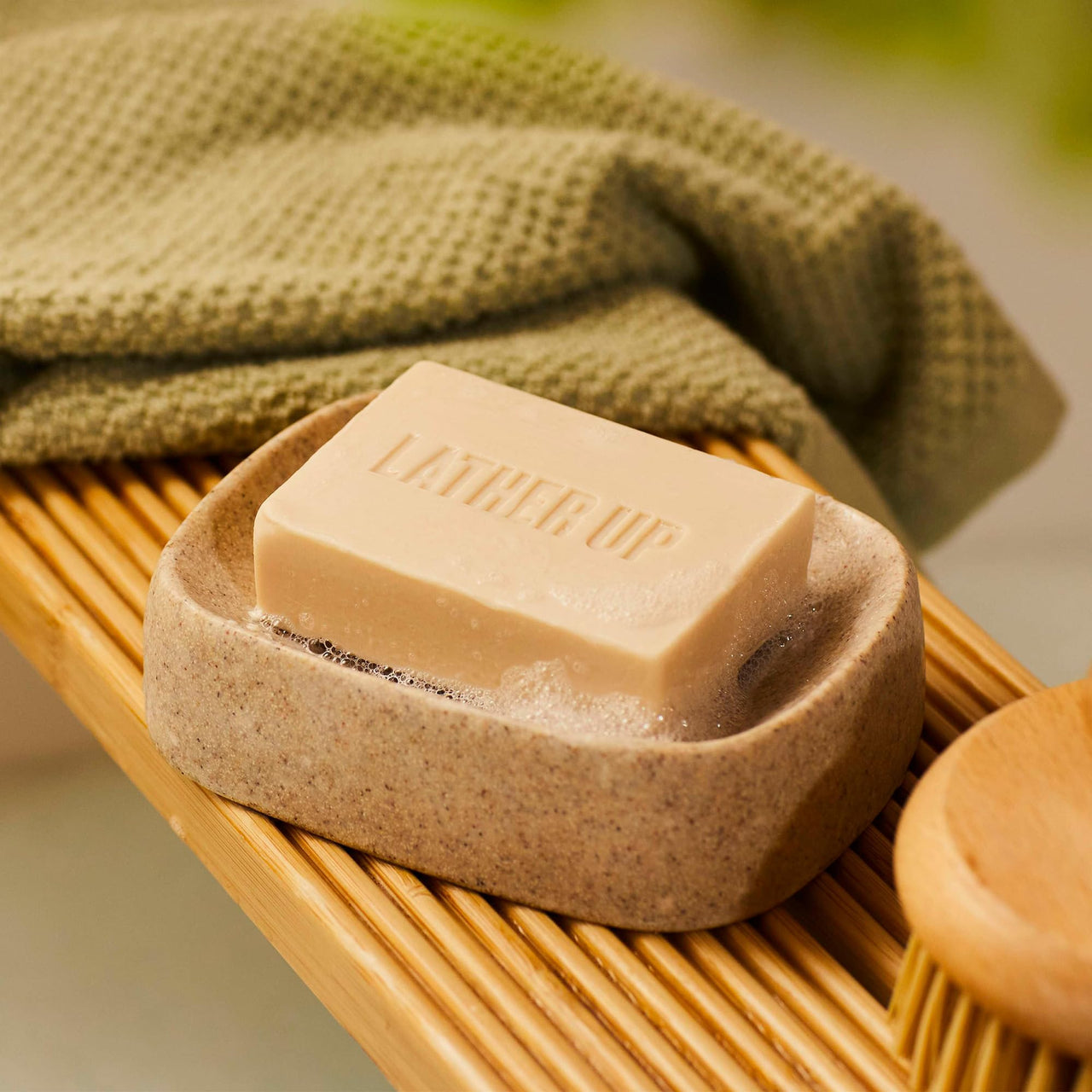 The Body Shop Almond Milk Cleansing Face and Body Bar, 100 G