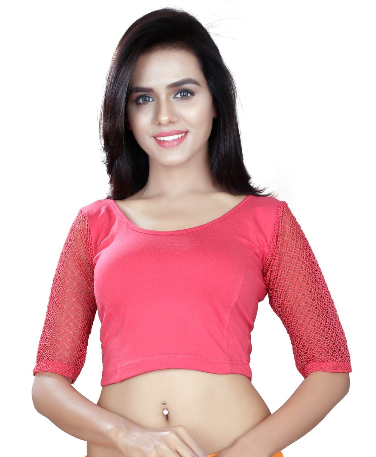 Fressia Fabrics Womens Cotton Readymade Blouse