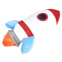 Basics Kids Space Rockets Decorative Pillow - Spaceship, Polyester, Assorted, 16.5