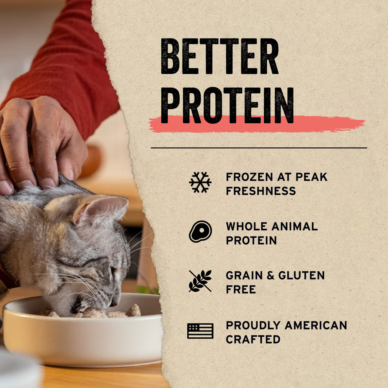 Vital Essentials Freeze Dried Raw Cat Food, Duck Mini Nibs Entree, 8 oz