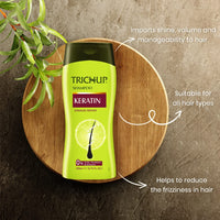 Trichup Keratin Kit (Shampoo 200 ml, Conditioner 200 ml, Hair Cream 200 ml)
