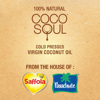 Coco Soul Cold Pressed Natural Virgin Coconut Oil, 250 ml + Coco Soul Cold Pressed Natural Virgin Coconut Oil, 500 ml