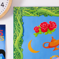 Eureka Once Upon A Dream Vines Extra Wide Decorative Classroom and Bulletin Board Trim for Teachers, 3.25