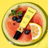QUENCH BOTANICS Vitamin C Revitalizing Under Eye Gel with Yuzu Lemon Extracts | Instantly Brightens Under Eye | Reduces Dark Circles, Puffiness & Fine Lines | Made in Korea (15ml)
